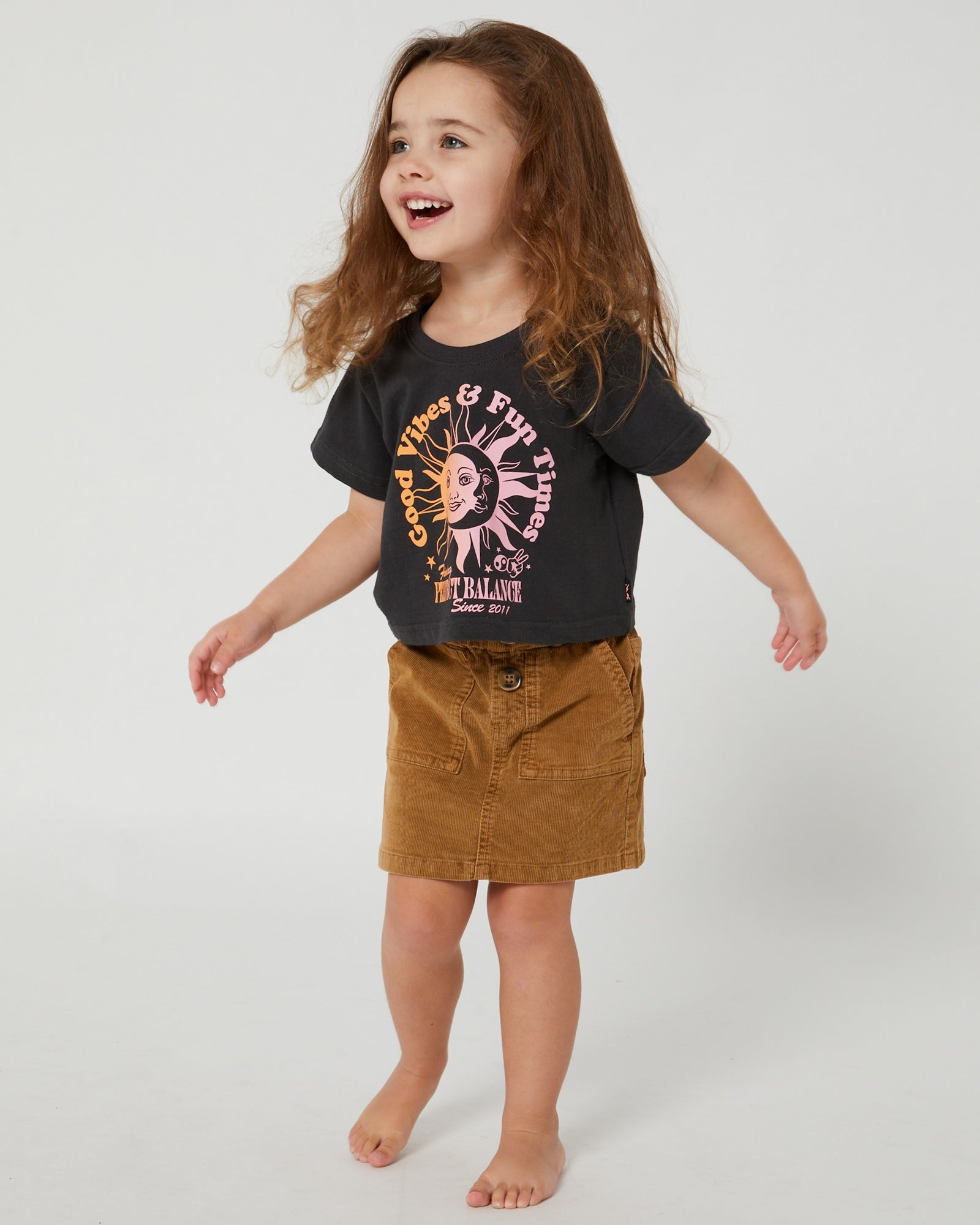 Corduroy skirt little outlet girl